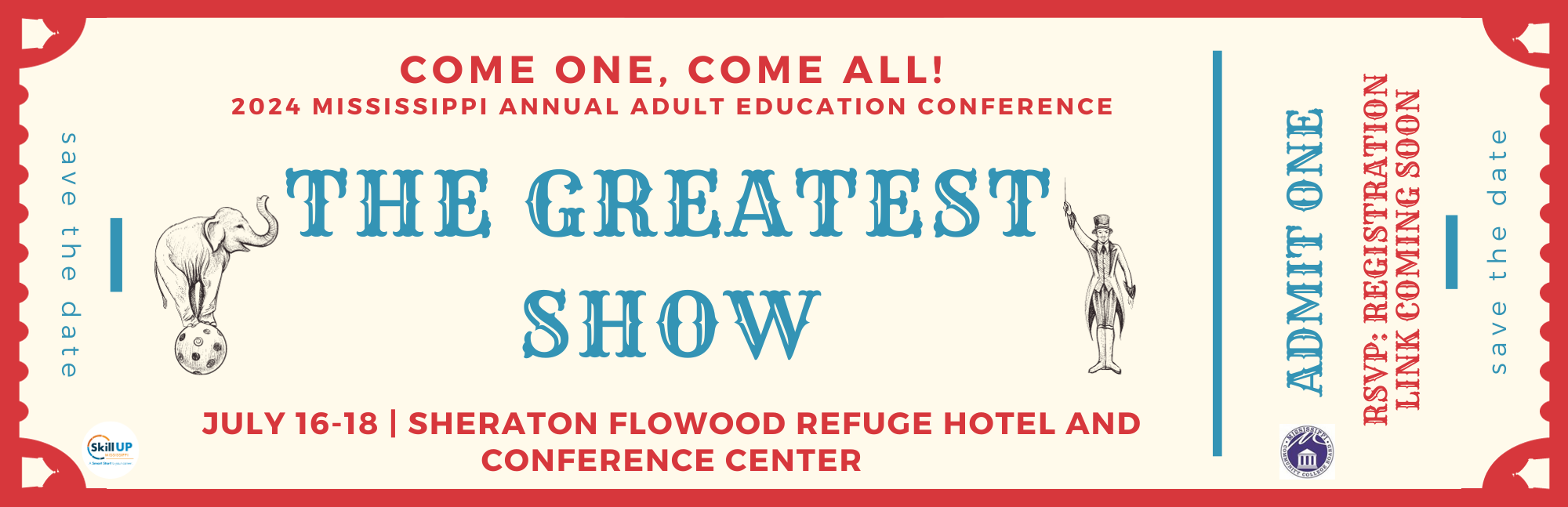 Mississippi Annual Adult Education
        Conference Banner